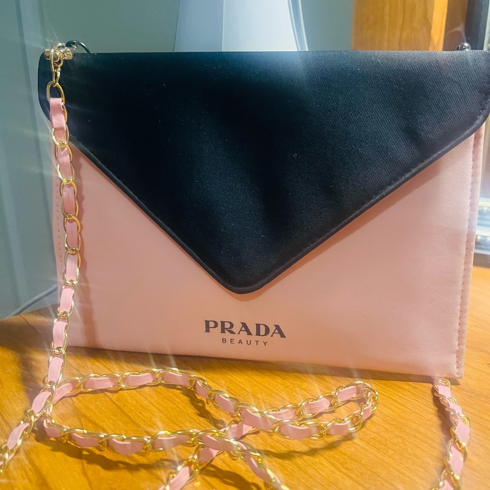 Authentic Prada clutch bag